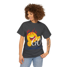 Load image into Gallery viewer, A Let&#39;s GO Brandon emoji Unisex Heavy Cotton Tee
