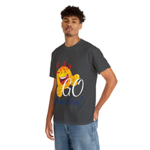 Load image into Gallery viewer, A Let&#39;s GO Brandon emoji Unisex Heavy Cotton Tee
