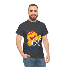 Load image into Gallery viewer, A Let&#39;s GO Brandon emoji Unisex Heavy Cotton Tee
